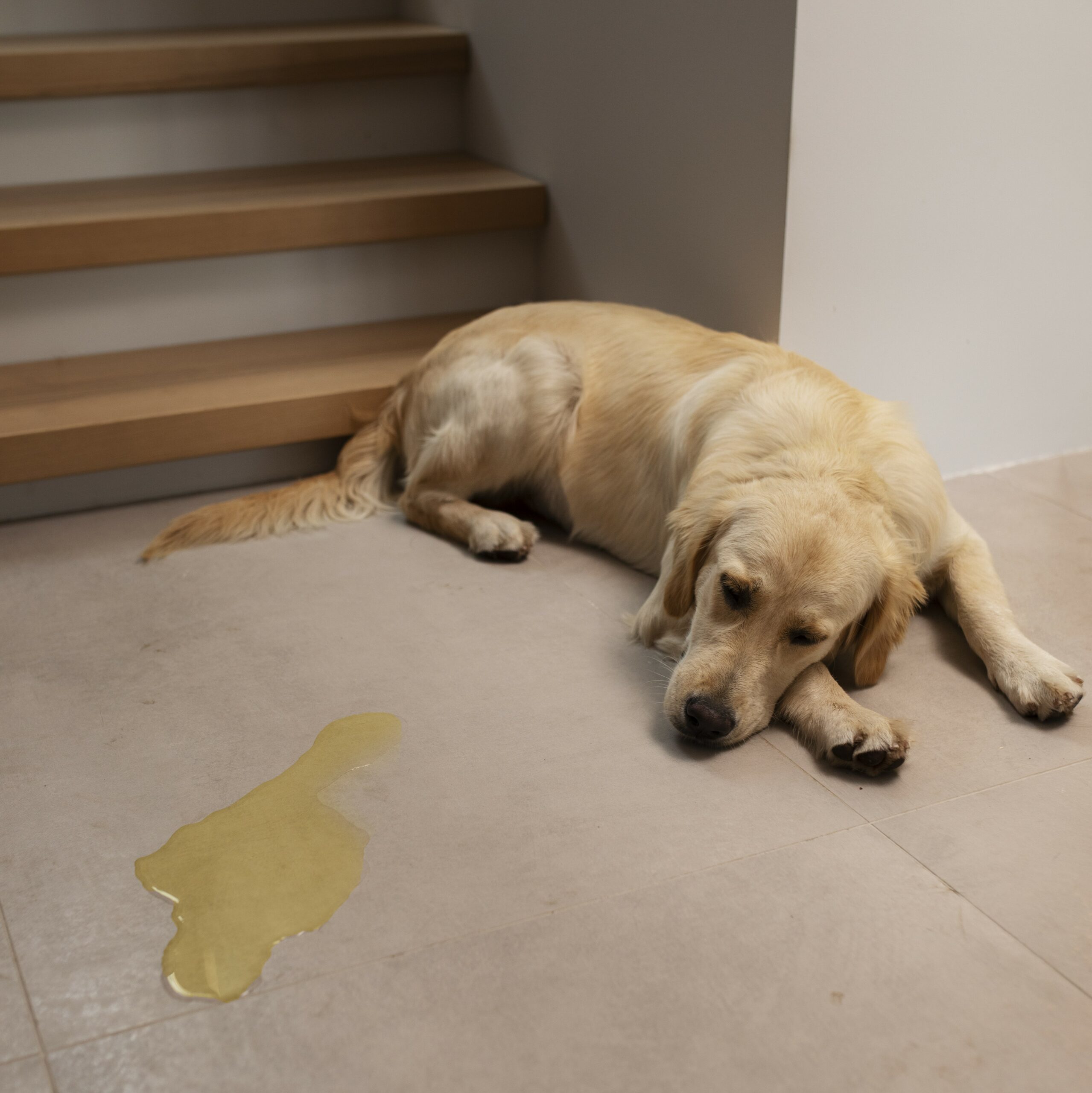 old dog pee accidents